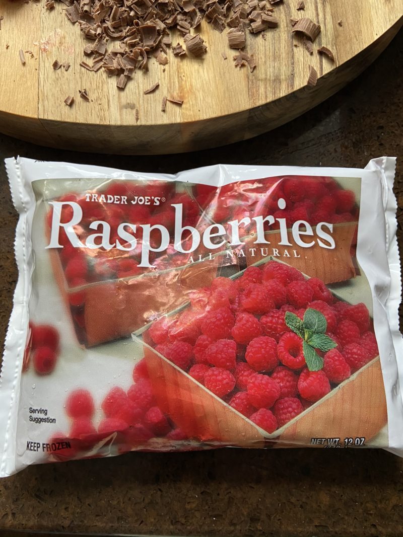 Frozen Trader Joe's Raspberries