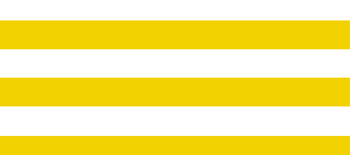 white and yellow stripes