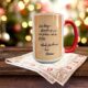 Its A Wonderful life digital download printable Quote on a Mug with Christmas Background